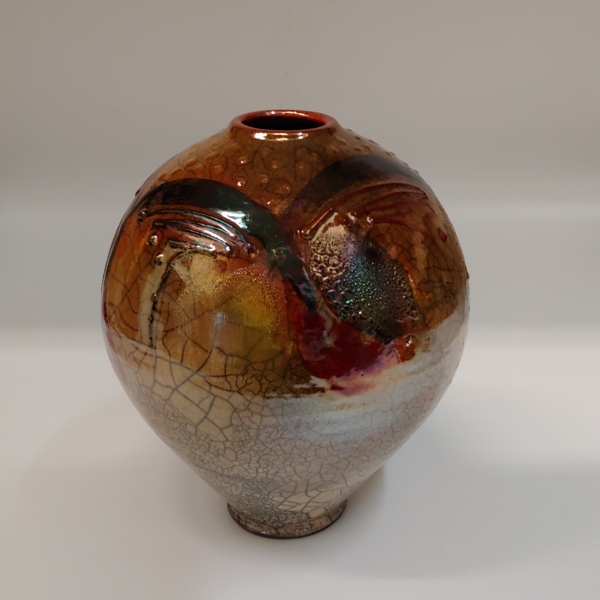 Click to view detail for #220715 Raku Glitter Glaze $42